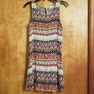 Multicolor Tank Dress